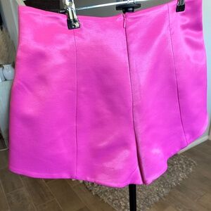 Zara Satin Effect balloon shorts